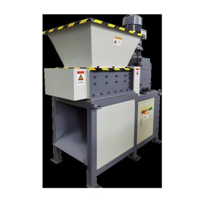 China VANEST Hotels factory direct industrial metal double carton metal plastic drop shaft shredder machine for recycling waste for sale