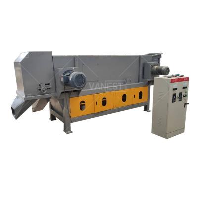 China Distinct Metal From Non-metal Material Using VANEST Factory Direct Sales Copper Eddy Current Sorting Separator Choose Aluminum Processing Eddy Current Magnetic Separator for sale