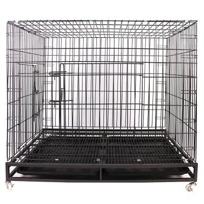 China Breathable Heavy Duty Large Size Dog Crate Out Of Door Kennel Pet Cage Metal High Quality Kennel for sale