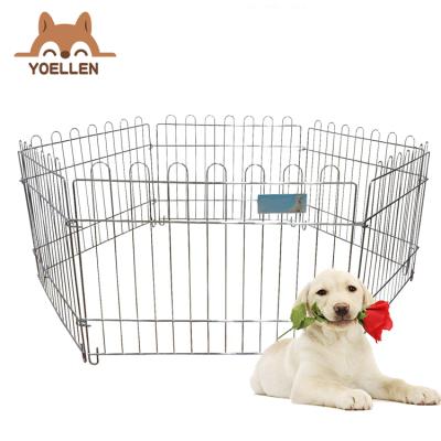 China High Quality Breathable Multi-Functional Metal Pet Playpen Foldable Wire Cage Pet Metal Cage Barrier Wire Mesh for sale