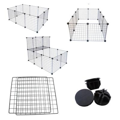 China Viable Encrypted Dutch Iron Mesh Piece Guinea Pig Pig Pet Cage DIY Encrypted Iron Mesh Piece 35*35 for sale