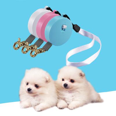 China Viable Factory Wholesale Mini Colorful Dog Running Adjustable Rope Collar And High Quality Pet Custom Nylon Leash For Small Dog for sale