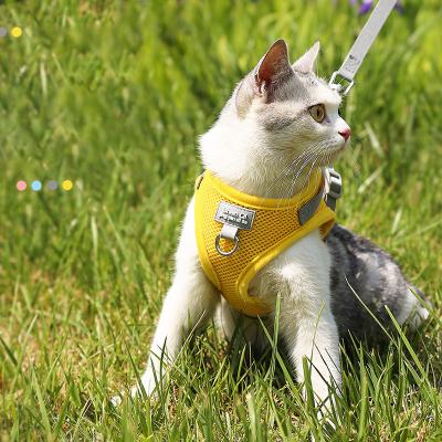 China Wholesale Luxury Tactical Dog Harness Vest Leads Cat Dog Collar And Leash Hook Rope Dog Lead Viable Manufacture for sale