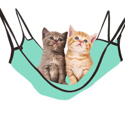 China Durable 2022 New Custom Durable Washable Cooling Pet Comforting Rocking Bed Funny Cat Wall Hammock Window Hanging Dog Bed for sale