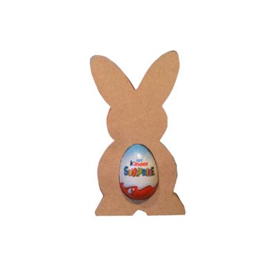 China 100% Handmade EASTER EASTER MDF BUNNY EGG DECORATIVE HAPPY EASTER BUNNY EGG HOLDERS for sale