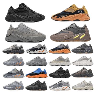 China Sweat-absorbent with box mens style casual walking sneakers for women sports shoes 700 v2 yeezy for sale