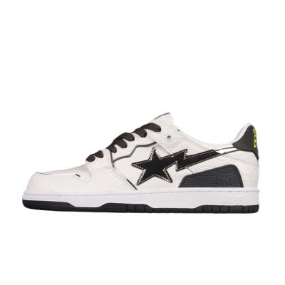 China Damping With Box 1H80191020 Human Made Bape Sta Sk8 At Nigo Classic Skateboard Soft Bape Sta Casual Shoes Sports Shoes for sale