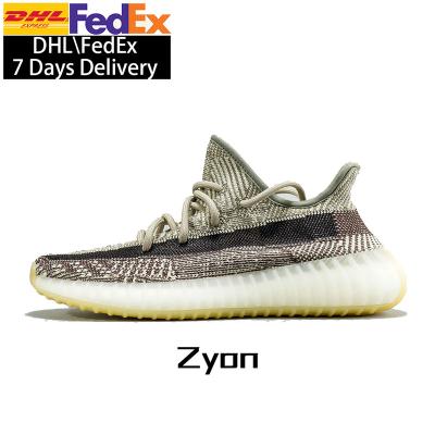 China Sweat-absorbent with box Zyon FZ1267 women men men sneaker runner yeezy 350 v2 yeezy shoes for sale