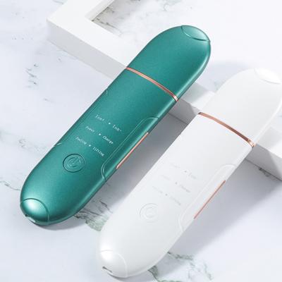 China Portable Electric Facial Massage Skin Peeling Machine Sonic Face Cleansing Spatula Ultrasonic Dead Skin Peeling Machine Professional Dead Skin Scrubber for sale