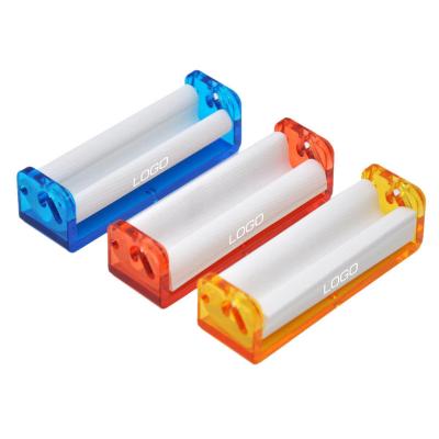 China Eco-friendly Custom Plastic Rolling Machine Transparent Tobacco Roll Maker For 78mm Rolling Papers Smoking Accessories for sale