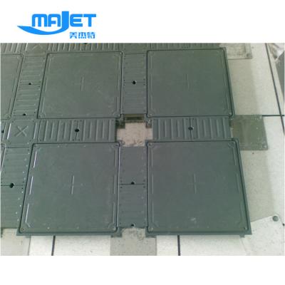 China Data Center Steel Panel Raised Floor Price Office Automation Panel Size: 500*500mm for sale