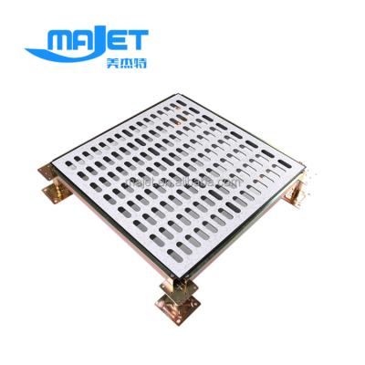 China Modern HOT SALE Ventilation Perforated Hollow Raised Floor For Data Center for sale