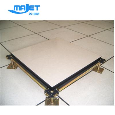 China Data Center High Quality PVC Hpl Sealed Calcium Sulfate Board Raised Floor For Computer Room for sale