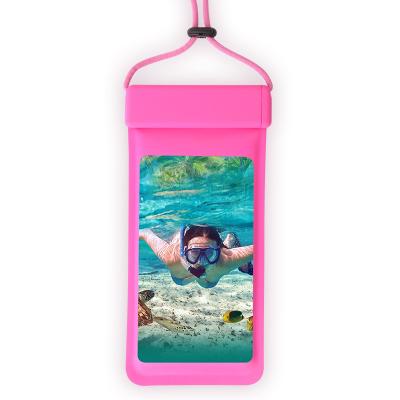 China Newest Design Waterproof Bag Good Quality Waterproof Phone Swimming Bag For Amazon for sale