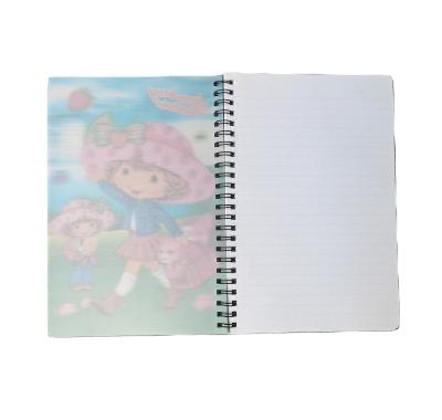 China Wholesale Cheap High Quality Custom Paper Plain Double-adhesive Panel Weft Cute Hardcover Book Student Spiral Notebook for sale