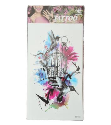 China Custom 2022 Colored Temporary Tattoo Waterproof Temporary Attractive Harmless Self Adhesive Ready Made for sale