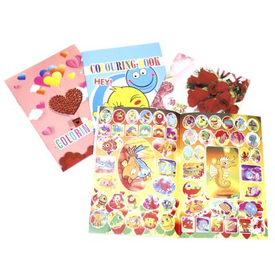 China Wholesale Soft Cover Stickers Animal Cartoon Stickers Interesting Children's Inspired Stickers Book for sale