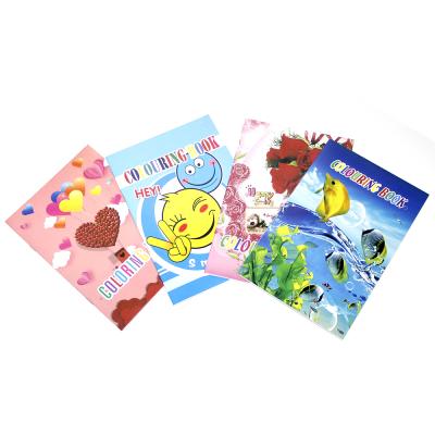 China 2020 New Style Soft Cover Cartoon Animation Water Cup DIY Sticker Notebook Fashion Waterproof Cartoon Sticker Reusable Sticker Book for sale