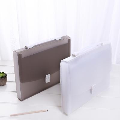 China PP Portable Version Large Capacity Single A4 Style Discreet Single File Folder for sale