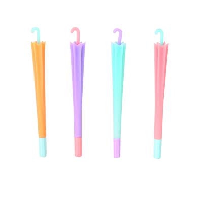 China Cartoon Cute Normal Cute Style Lovely Umbrella Pen Shape Creative Gel Pen Small for sale