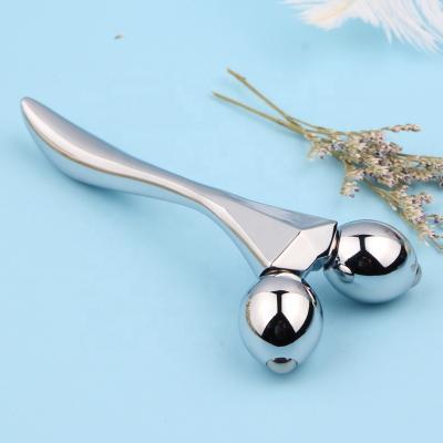 China Whitening New Good Quality 3d Face Massager Product Y-shape Mini Magnetic Massage Facial Roller For Women for sale