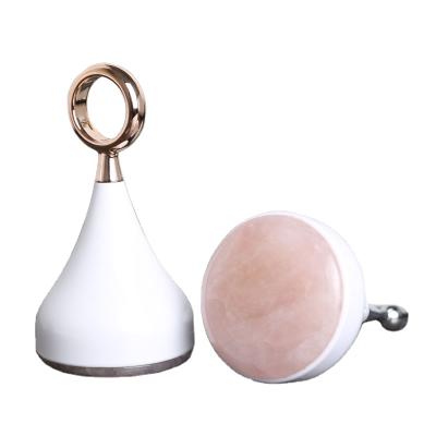 China Blood Vessel Removal Hammer Shape Beauty Tools Jade Face Massager Handheld Facial High End Cooling Ice Ball for sale