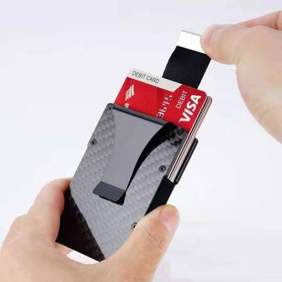 China Hot Sale Amazon Tactical Metal Wallet rfid Business Card Storage Wallet Titanium Key Holder Metal Wallet for sale