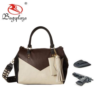 China American Hot Selling Concealed Storage Gun Gun To Carry Purse Faux Leather Bag for sale