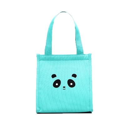 China Waterproof Hot Selling Cute Cartoon Animal Printing Lunch Box Bag School Insulated Lunch Cooler Bag For Kids for sale