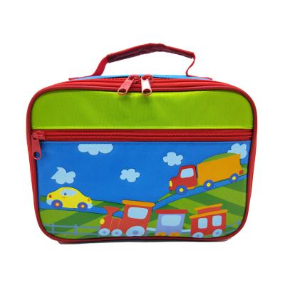 China Factory Wholesale Cartoon Insulated Lunch Cooler Bag Insulated Lunch Box Animal Printing Bag For Kids for sale