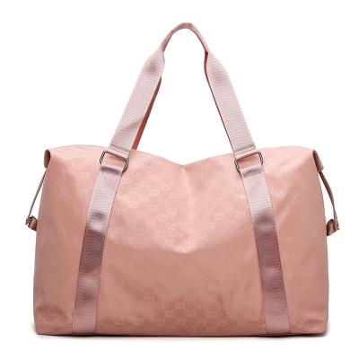 China Spend Overnight Bags Monogram Travel Duffel Bag Designer Custom Pink Weekender Bag Woman Spend Da Overnight Bag for sale