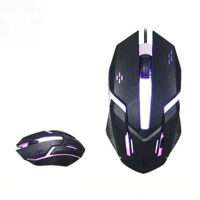 China High DPI Customize Gaming Mouse Color Backlight Ergonomic Computer Optical Cable Mouse For PC Gamer for sale