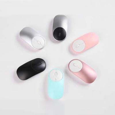 China Mini Simple Mouse Rechargeable Office Dual Mode Wireless Mouse Quiet Silent Mouse for sale