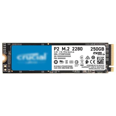 China Super Internal Solid State Disk SSD 250Gb 500Gb 1Tb 2Tb SSD M2 Nvme 2280 P2 SSD For Laptop Desktop for sale