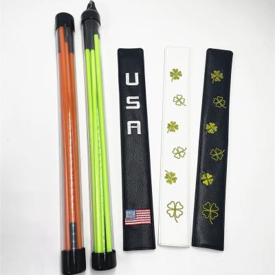 China Fiberglass Golf Putting String Alignment Sticks Combination String Alignment Sticks+Alignment Stick Shell for sale