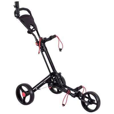 China Aluminum Alloy Zhejiang Lightweight Folding Golf Buggy for sale