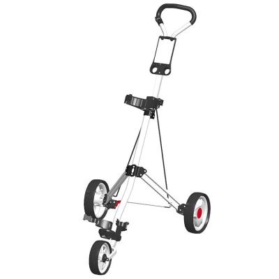 China High Quality Slide Lock Golf Push Cart Golf 3 Wheel Push Cart Cart for sale