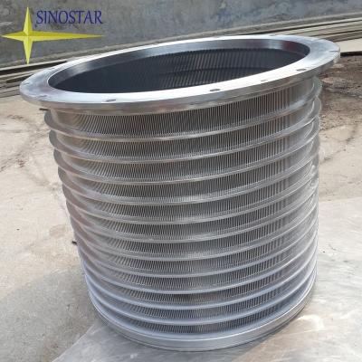 China Factory Stainless Steel Slot Screen Basket For Stock Prep for sale