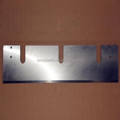 China Cr-08 woodworking steel hss industry inlaid wood chipper blade for sale