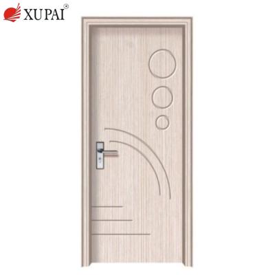 China Swing Personal Customize Wooden Pvc Toilet Door Pvc Bathroom Door Low Price Popular In Bangladesh for sale