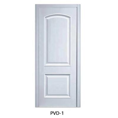 China High Grade PVC Swing Doors Bathroom PVC Door Film PVC Veneer Plastic Door for sale