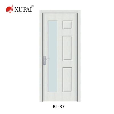 China Water Resistant Promotional Price Bathroom PVC Accordion Door With Lock PVC RFL Door for sale