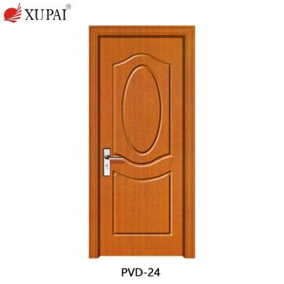 China Swing Pakistan New Style Door Solid Wood Plywood Door Solid Core PVC Membrane Door for sale