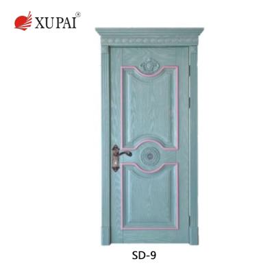 China Wooden swing arch top 2 panel door suzuki sx4 door panels inteior door xupai for sale