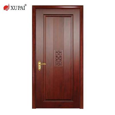 China Xupai High Quality Solid Wood Swing Doors Cheap Price Interior Hollow Core Bedroom Door for sale