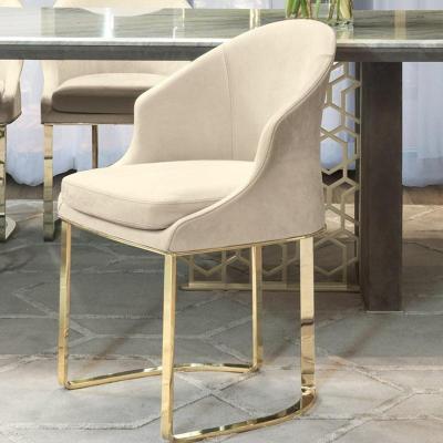 China Simple Modern Dining Western Metal Leisure Leather Chair Combination Fabric Restaurant Conference Light Luxury Modern Light Luxury for sale