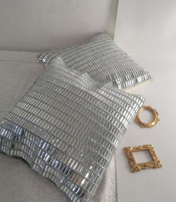 China Modern Bling Rhinestone Diamond Customer Design Home Decorations Cushion Case Pillow Case for sale