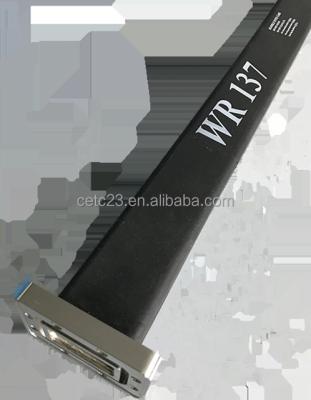 China Silver Plated Copper Strip WR137 Standard Rectangular Torsion Flexible Waveguide for sale