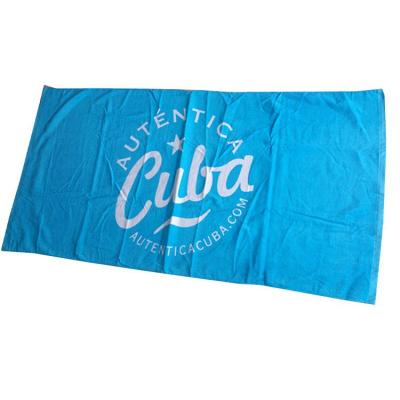 China Amazon Compressed Hot Sales Promotion Personalized Soft Beach Towel On The Beach for sale