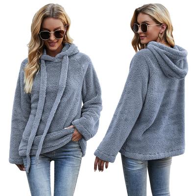 China Autumn Breathable Warm Hoodies Sweater Street Fashion Casual Sweater For Women Women Loose Sweaters for sale